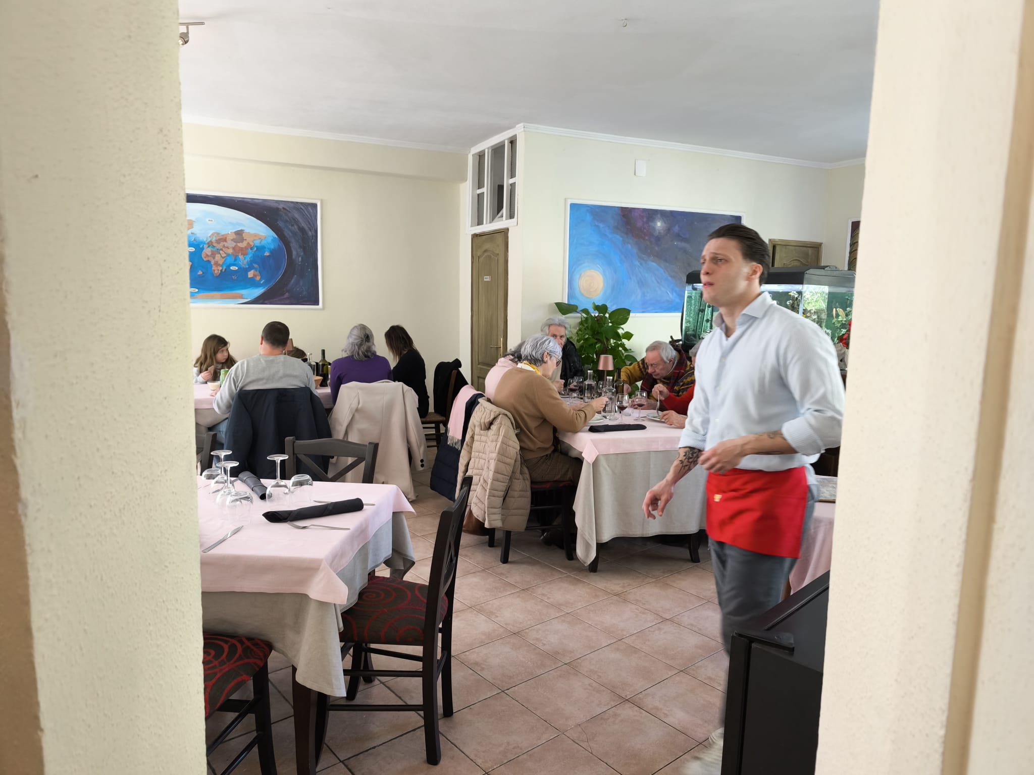 Freshly baked focaccia