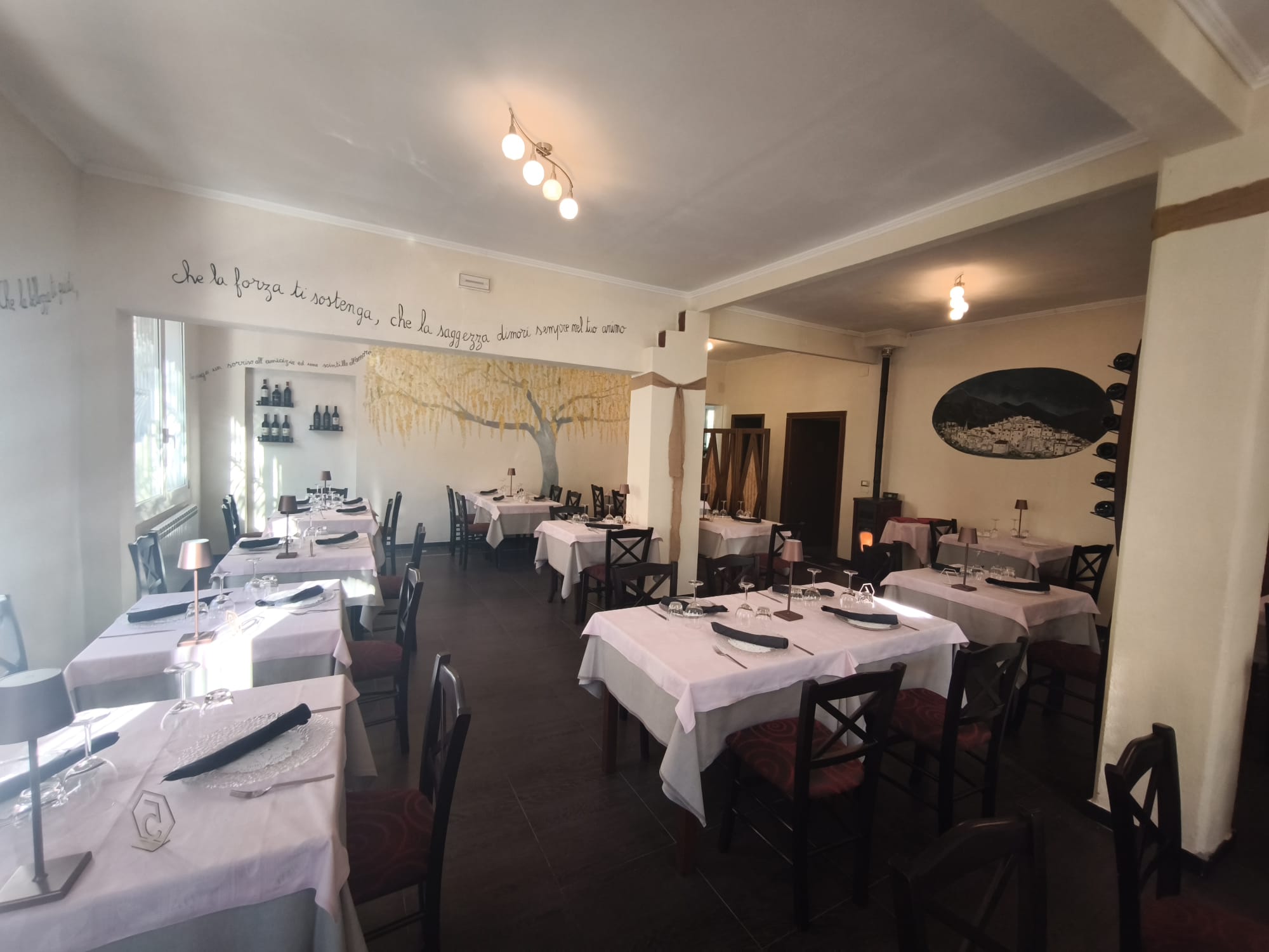 Mountain view landscape